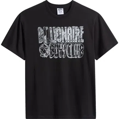 Billionaire Boys Club Bb Sketch Graphic T-shirt In Black