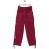 Billionaire Boys Club Bb Thrusters Cotton Drawstring Cargo Pants In Pink