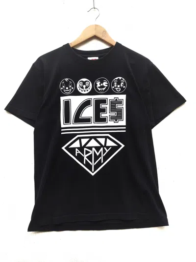 Pre-owned Billionaire Boys Club Bbc Ice Cream T Shirt In Black