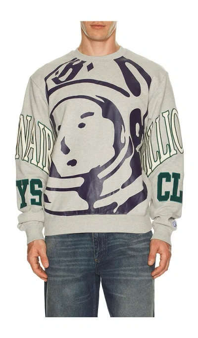 Billionaire Boys Club Big Face Sweatshirt In Gray