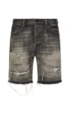 Billionaire Boys Club Cadet Crater Black Jean Shorts In Black