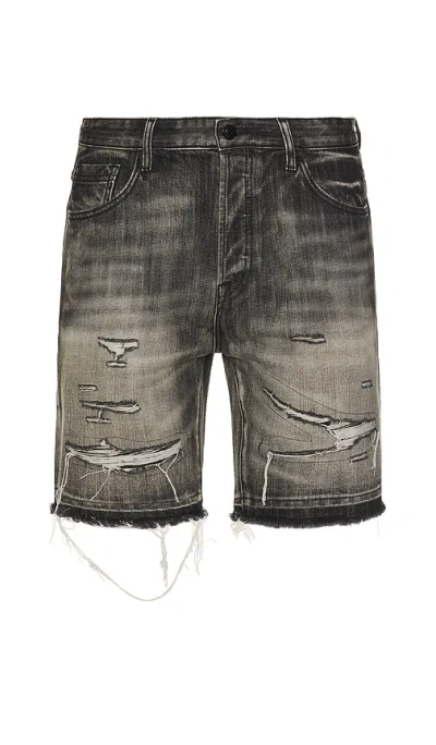 Billionaire Boys Club Cadet Crater Black Jean Shorts