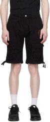 Billionaire Boys Club Black Patch Shorts In Black