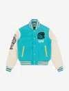 Billionaire Boys Club Kids Astro Varsity Jacket In Blue