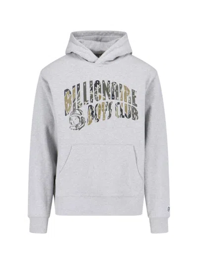 BILLIONAIRE BOYS CLUB BOYS CLUB "CAMO ARCH" HOODIE IN GRAY