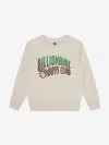 Billionaire Boys Club Kids Gradient Arch Logo Crewneck In Neutral