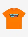 Billionaire Boys Club Boys Jumble Logo T-shirt In Orange