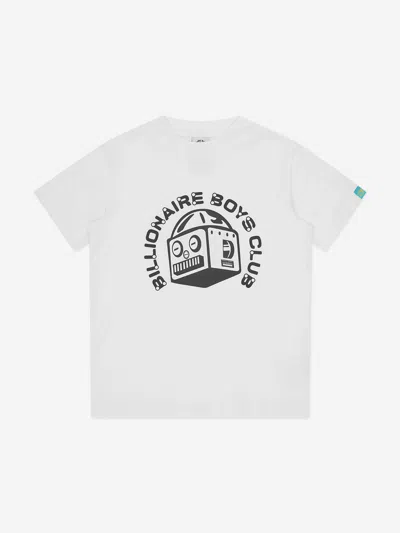 Billionaire Boys Club Babies'  Boys Robot Logo T-shirt In White