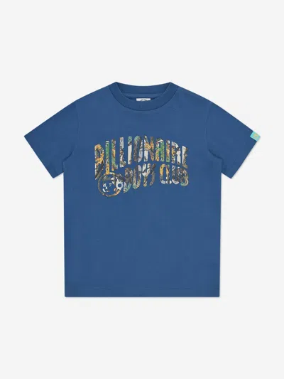 Billionaire Boys Club Babies'  Boys Tree Camo Arch Logo T-shirt In Blue