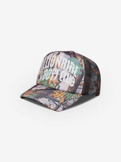 BILLIONAIRE BOYS CLUB BILLIONAIRE BOYS CLUB BOYS TREE CAMO ARCH LOGO TRUCKER CAP