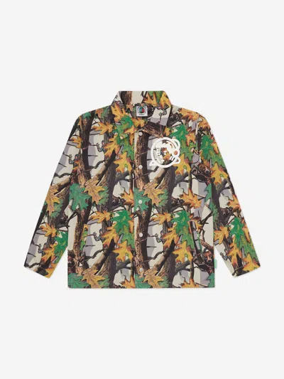 BILLIONAIRE BOYS CLUB BILLIONAIRE BOYS CLUB BOYS TREE CAMO ASTRO COACH JACKET