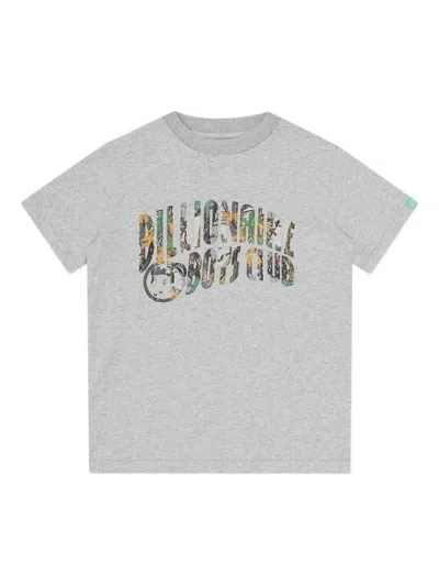 Billionaire Boys Club Camouflage-print Logo T-shirt In Gray