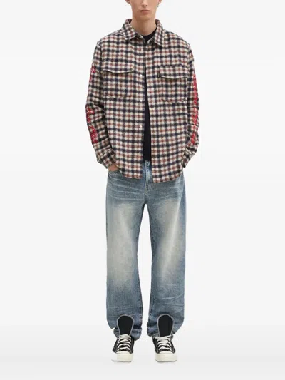 Billionaire Boys Club Check-pattern Shirt In Multi