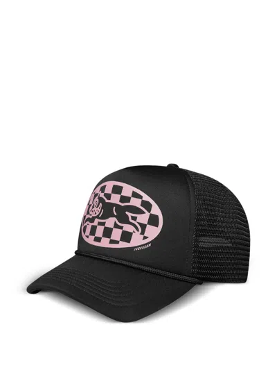 Billionaire Boys Club Checker Running Dog Cap In Brown