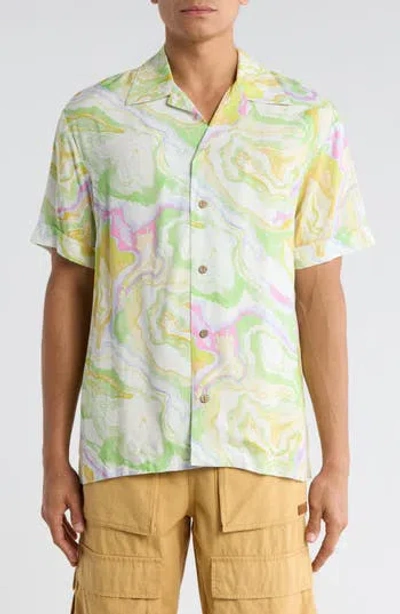 Billionaire Boys Club Clubhouse Camp Shirt In Multi