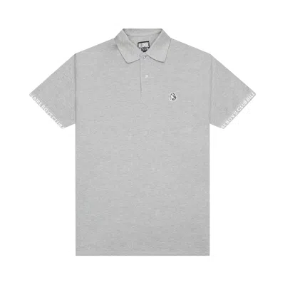 Pre-owned Billionaire Boys Club Cockpit Short-sleeve Polo 'heather Grey' | Men's Size S