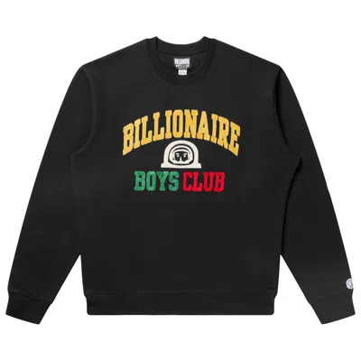 Pre-owned Billionaire Boys Club Collegiate Crew Sweatshirt 'black' | Men's Size L