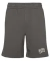 Billionaire Boys Club Elastic-waistband Logo Track Shorts In Gray