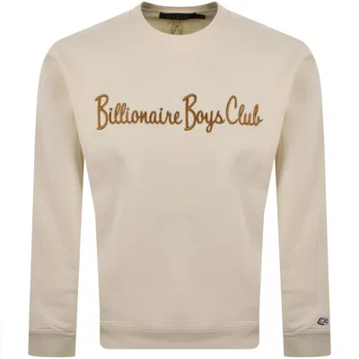 Billionaire Boys Club Crewneck Sweatshirt Ecru In Neutral