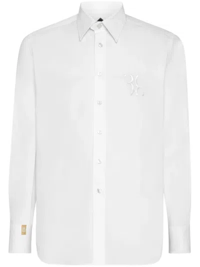 Billionaire Boys Club Crisp White Slim Fit Long Sleeve Shirt