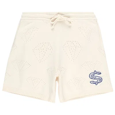 Pre-owned Billionaire Boys Club Cubic Shorts 'gardenia' | White | Men's Size M