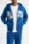 Billionaire Boys Club Curve Graphic Zip Hoodie In Blue