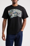 Billionaire Boys Club Curve Mix Graphic T-shirt In Black