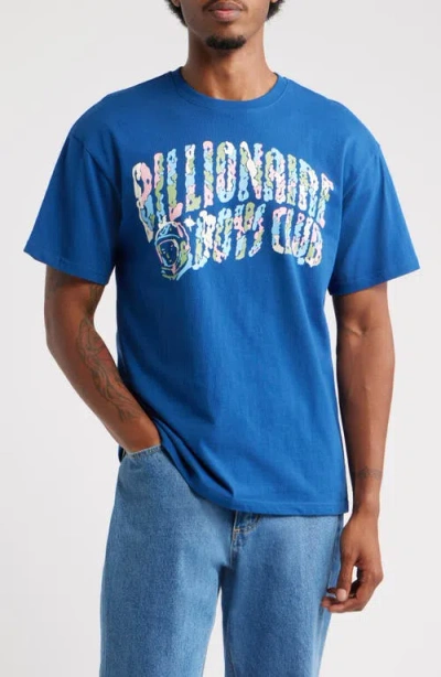 Billionaire Boys Club Curve Mix Graphic T-shirt In Blue