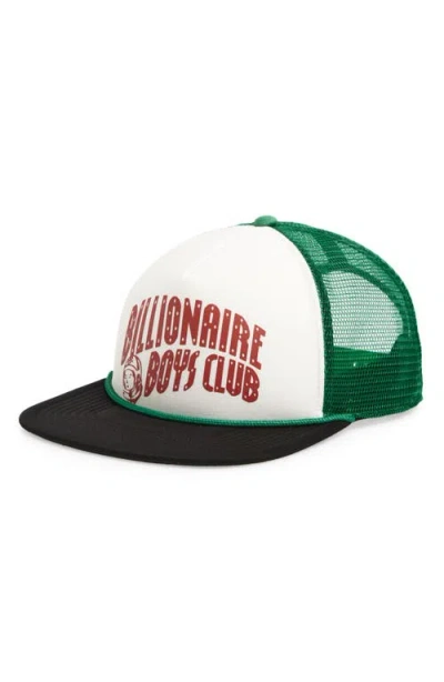 Billionaire Boys Club Curve Trucker Hat In Multi