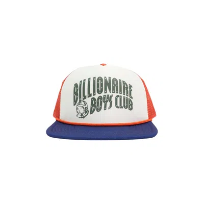 Pre-owned Billionaire Boys Club Curve Trucker Hat 'blue Depths' | Men's Size Onesize