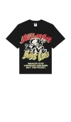 Billionaire Boys Club Dancetronaut Cropped Tee In Black
