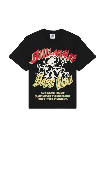 Billionaire Boys Club Dancetronaut Cropped Tee In Black