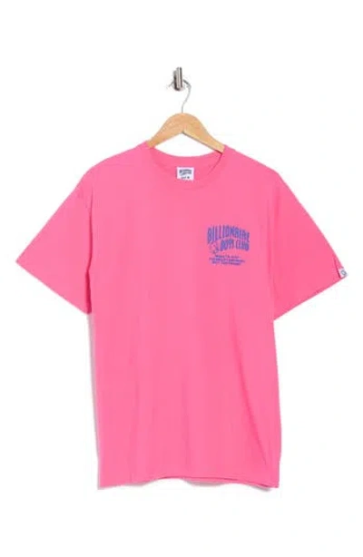 Billionaire Boys Club Debris Graphic T-shirt In Pink
