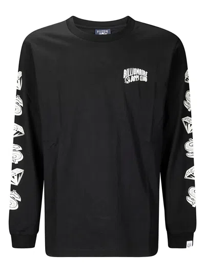 Billionaire Boys Club Diamonds & Dollars L/s T-shirt In Black