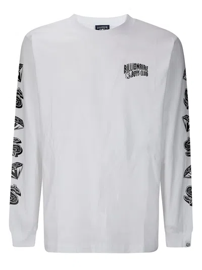 Billionaire Boys Club Diamonds & Dollars L/s T-shirt In White