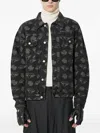 Billionaire Boys Club Diamonds & Dollars-pattern Jacket In Black
