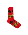 Billionaire Boys Club Diamonds & Dollars Socks In Red