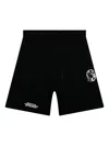 Billionaire Boys Club Bb Helmet Cotton Drawstring Shorts In Black