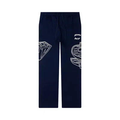 Pre-owned Billionaire Boys Club Dual Sweatpants 'navy Blazer' | Blue | Men's Size L