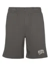Billionaire Boys Club Elastic-waistband Logo Track Shorts In Gray
