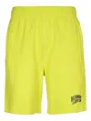 Billionaire Boys Club Elastic-waistband Logo Track Shorts In Green