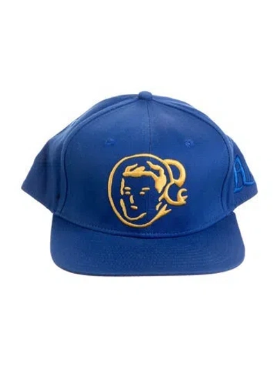 Pre-owned Billionaire Boys Club Embroidered Baseball Cap In Blue