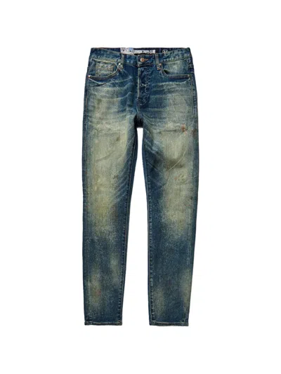 Billionaire Boys Club Embroidered Bootcut Jeans In Blue