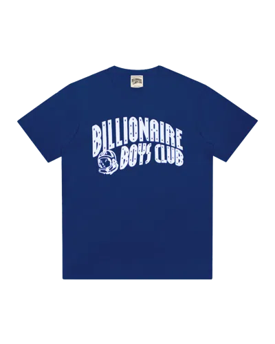 Billionaire Boys Club Exclusives Kids' Classic Curve Logo Tee In Blue