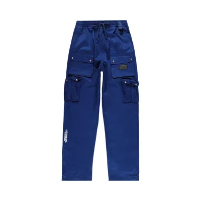 Pre-owned Billionaire Boys Club Flagship Guyver Cargo Pants 'navy Peony' | Blue | Men's Size S