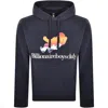 Billionaire Boys Club Floating Astro Hoodie Navy In Blue