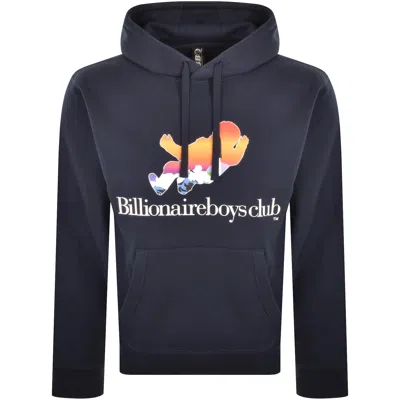 Billionaire Boys Club Floating Astro Hoodie Navy In Blue