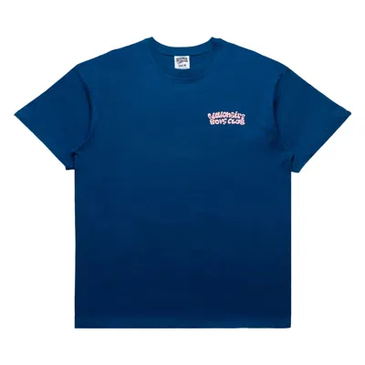 Pre-owned Billionaire Boys Club Flyer Tee 'navy Peony' | Blue | Men's Size L