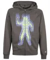 Billionaire Boys Club Full Zip Hoodie In Gray