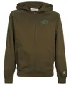 Billionaire Boys Club Full Zip Hoodie In Green